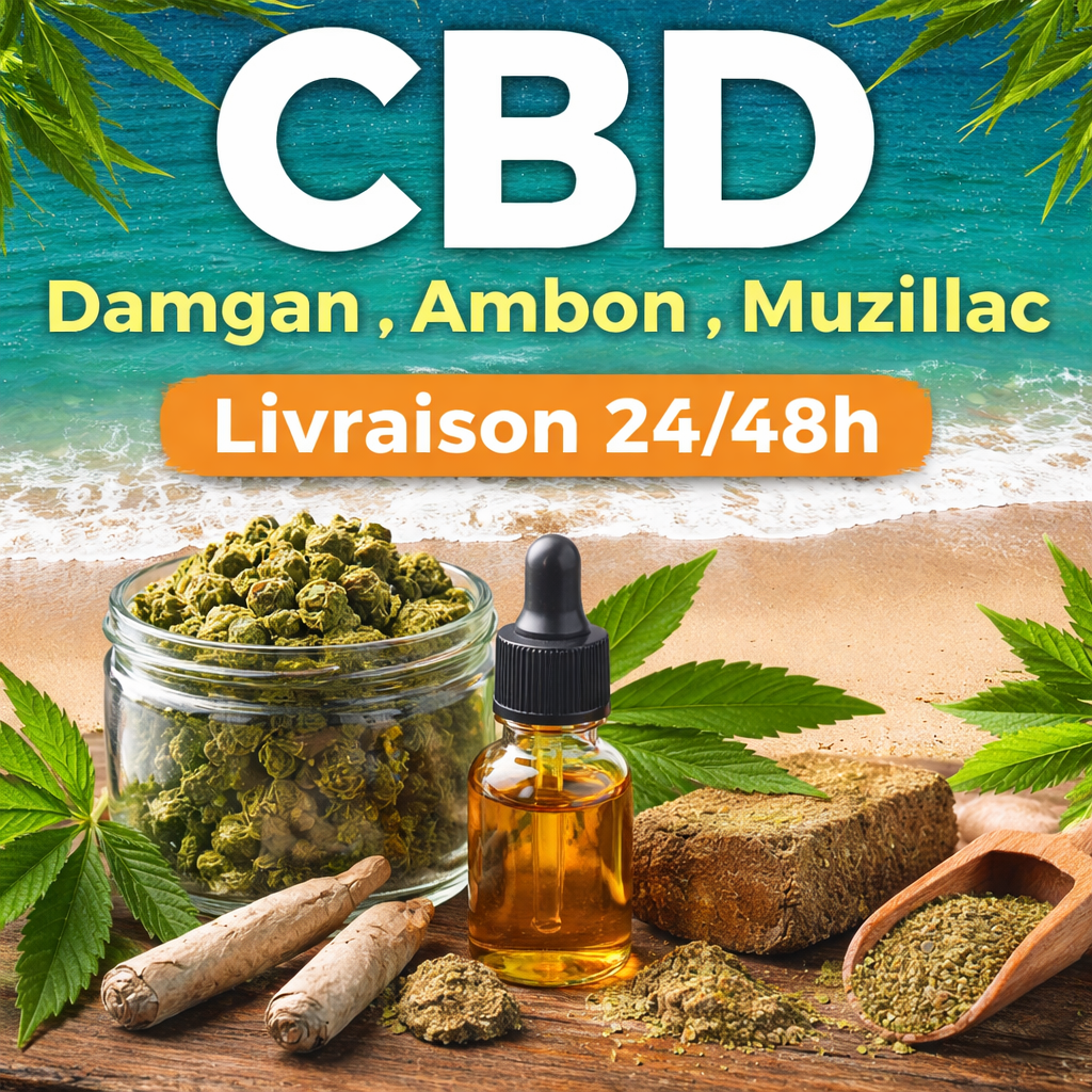 CBD Damgan Ambon Muzillac livraison – fleurs et huiles disponibles en 48h