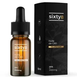 Huile CBD 15% Full Spectrum Sixty8 1500mg