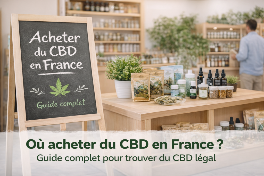 acheter du CBD en France guide complet pour trouver du CBD légal