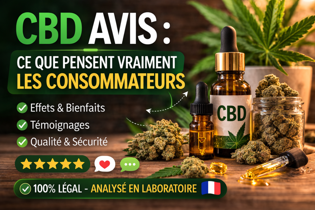 CBD avis utilisateurs effets du cannabidiol stress sommeil bien etre