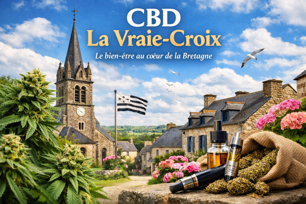 CBD La Vraie-Croix livraison rapide fleurs huiles résines Morbihan