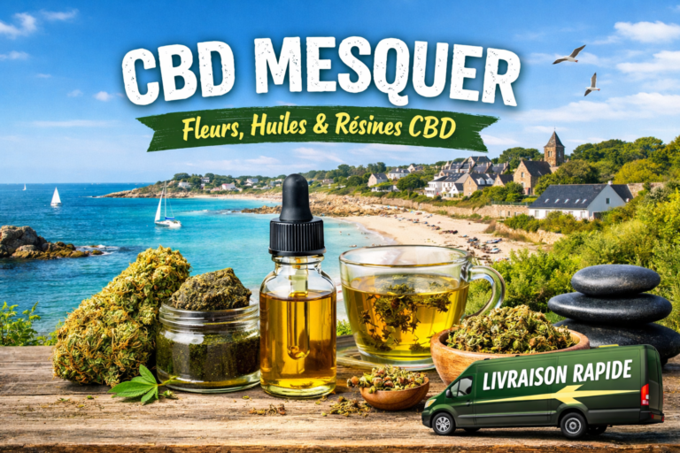 CBD Mesquer : fleurs, huiles et résines CBD avec livraison rapide à Mesquer, Quimiac, Assérac et Piriac-sur-Mer