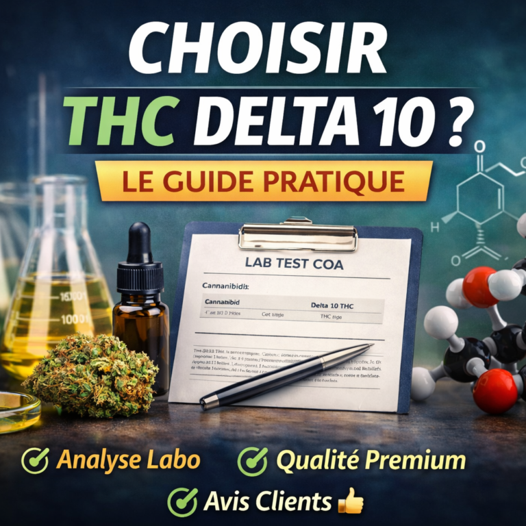 choisir THC Delta 10 guide pratique analyse laboratoire qualité premium avis clients