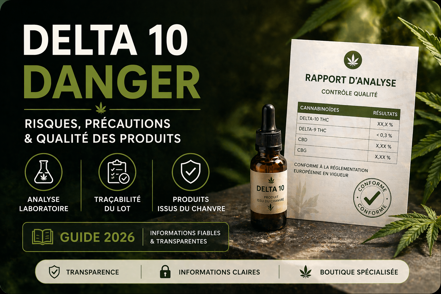 delta 10 danger risques précautions qualité produits chanvre