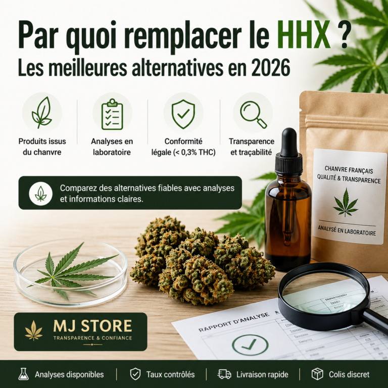 par quoi remplacer le hhx alternatives chanvre analyse laboratoire conformite 2026