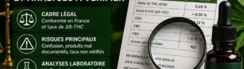 THC D10 danger cadre légal risques et analyses laboratoire MJ Store