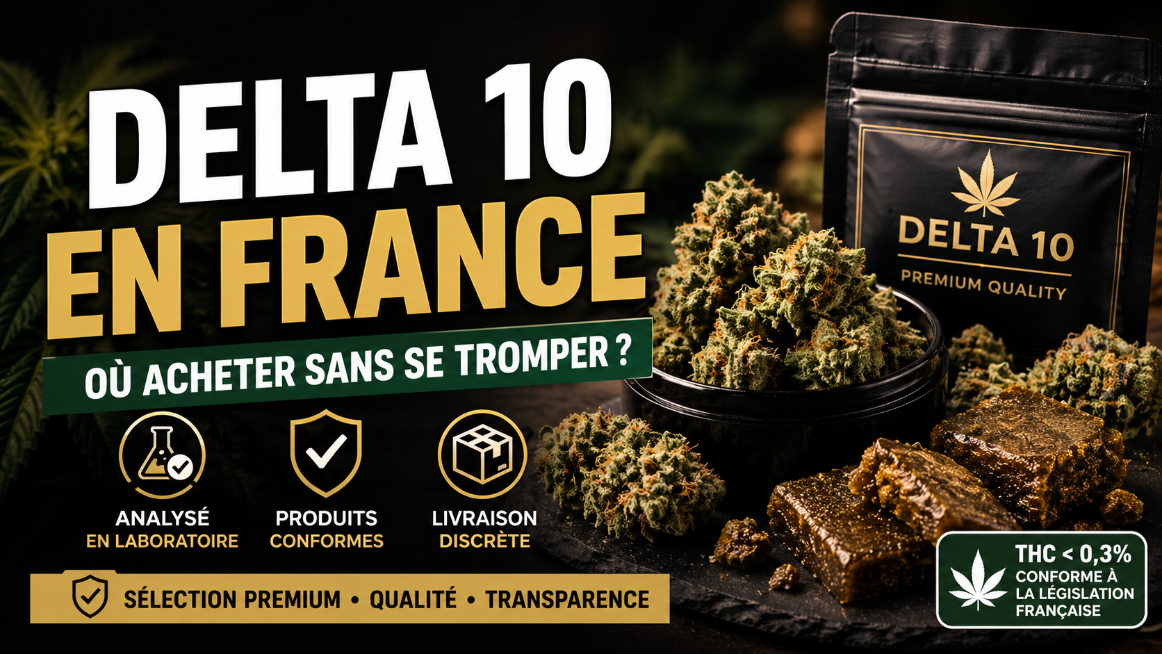 acheter thc delta 10 france produit fiable analyse laboratoire premium