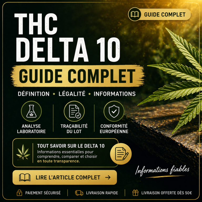 thc delta 10 guide complet définition légalité informations analyse traçabilité produits chanvre