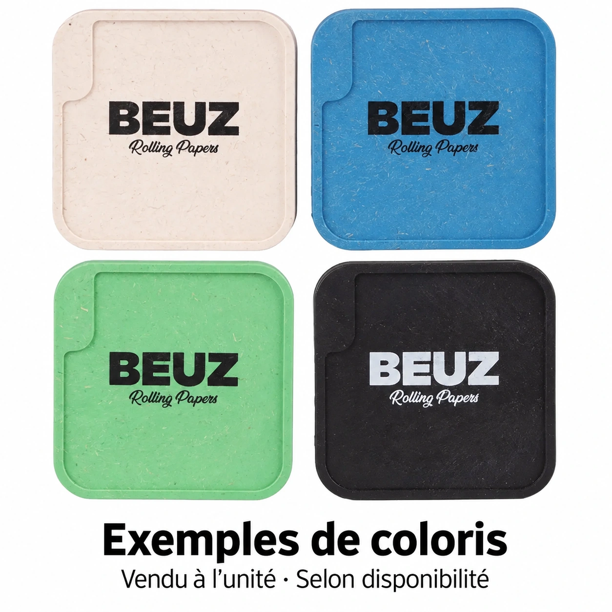 Grinder BEUZ Cubix carré, photo du catalogue MJ Store.