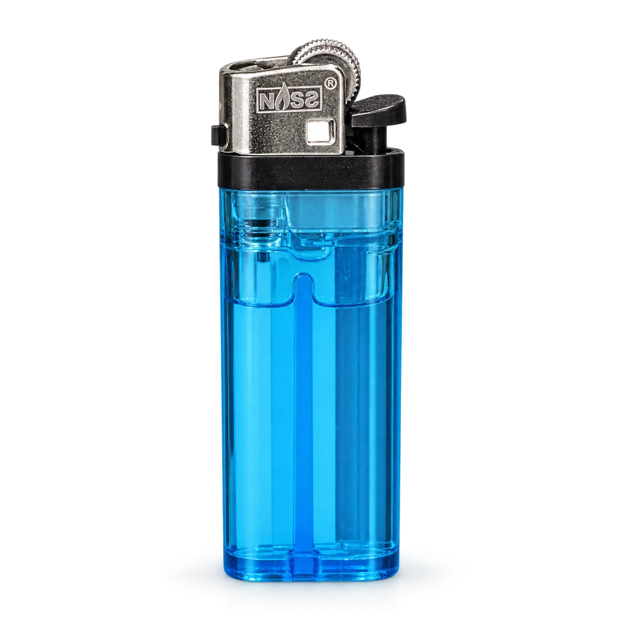 Briquet jetable — vue unitaire, coloris ou motif selon disponibilité
