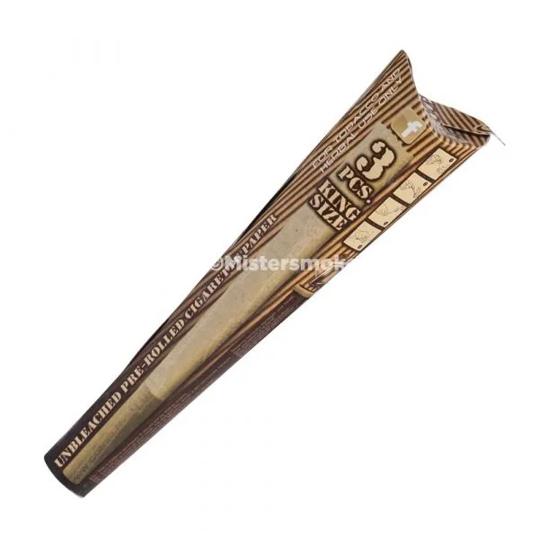 Trois cônes Natural King Size 11 cm à petit prix chez MJ Store