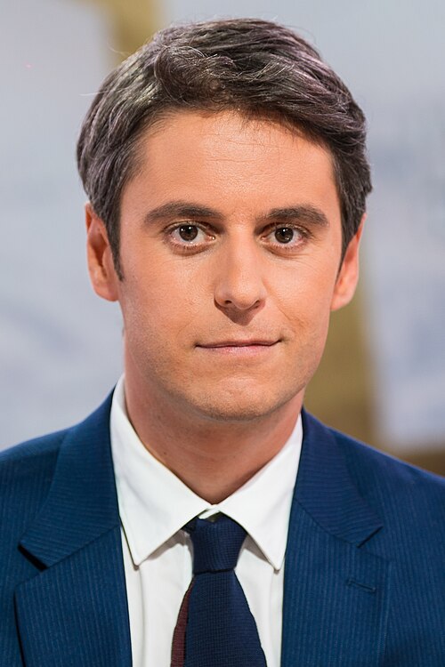 Portrait de Gabriel Attal en 2025