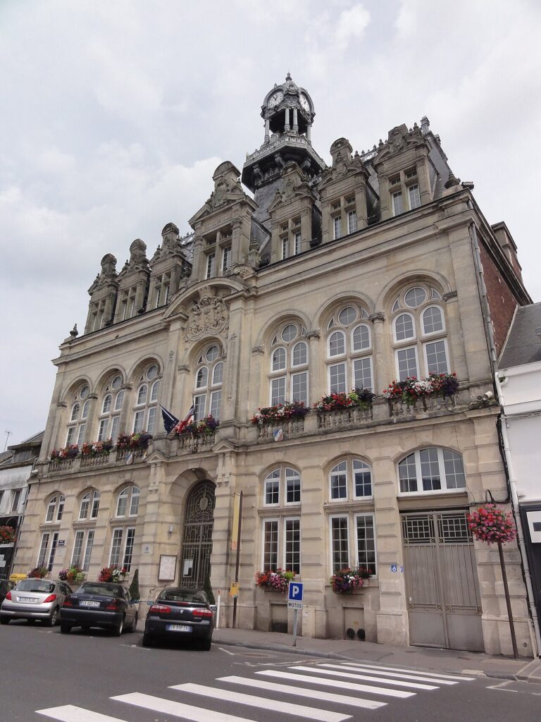 Hôtel de ville de Bohain-en-Vermandois dans l’Aisne