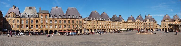 Panorama de Charleville-Mézières dans les Ardennes pour illustrer le guide CBD Ardennes MJ Store