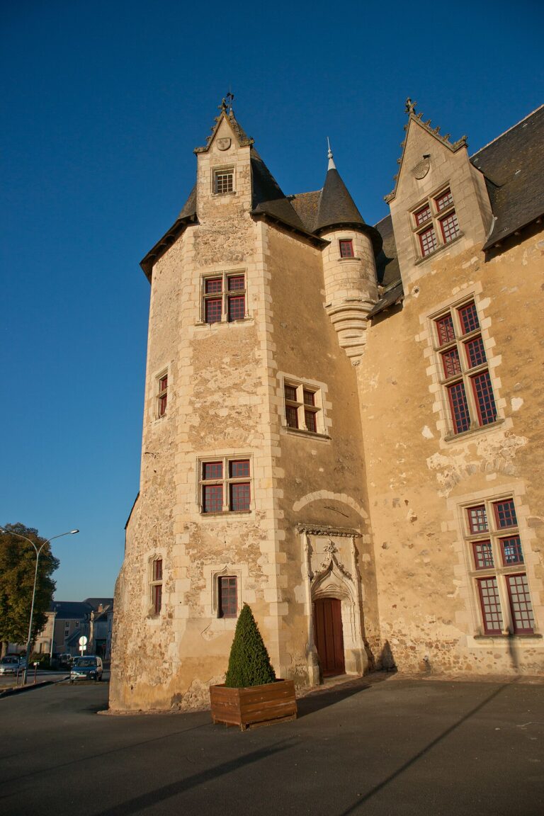 Château de Baugé à Baugé-en-Anjou dans le Maine-et-Loire