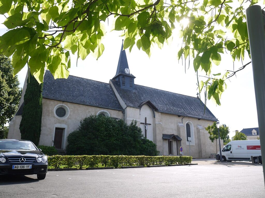 Église Saint-Gilles à Beaucouzé dans le Maine-et-Loire