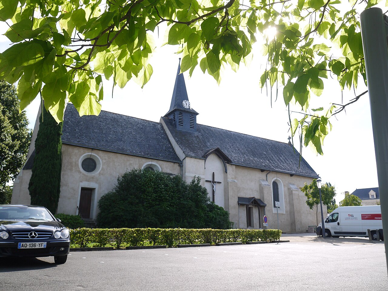 Église Saint-Gilles à Beaucouzé dans le Maine-et-Loire
