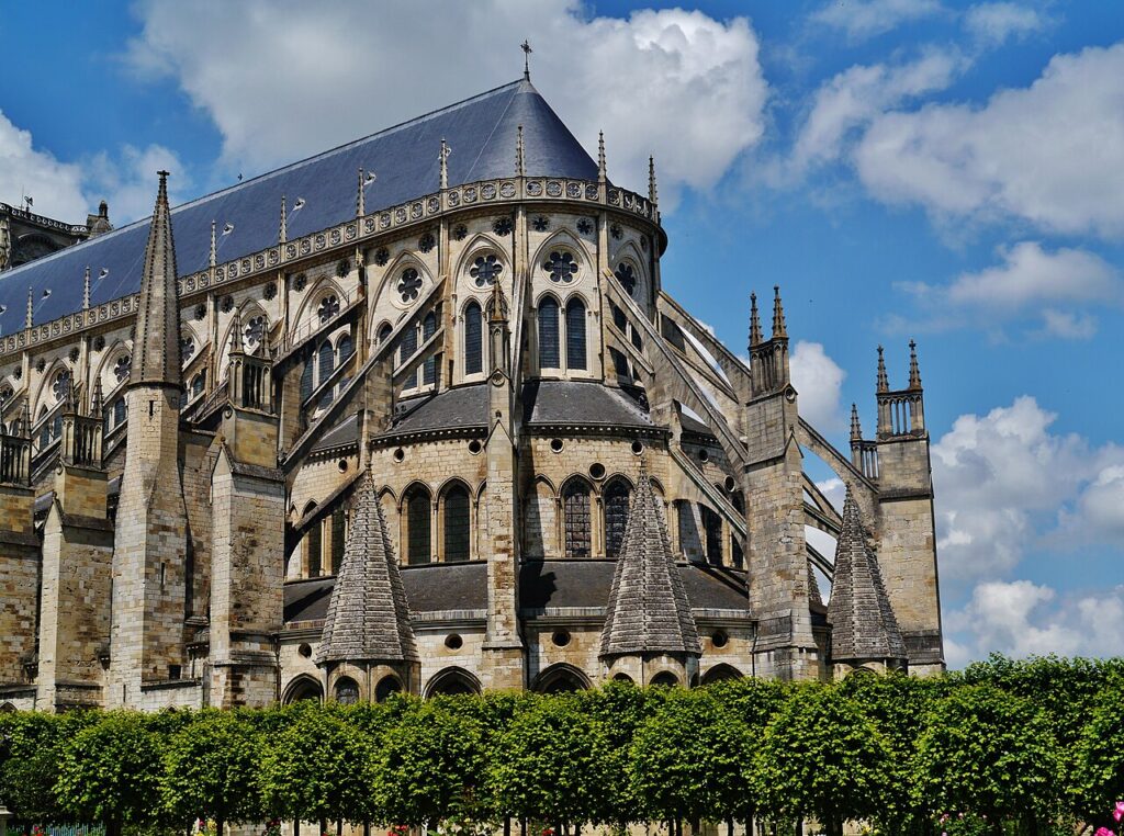 Cathédrale Saint-Étienne de Bourges dans le Cher