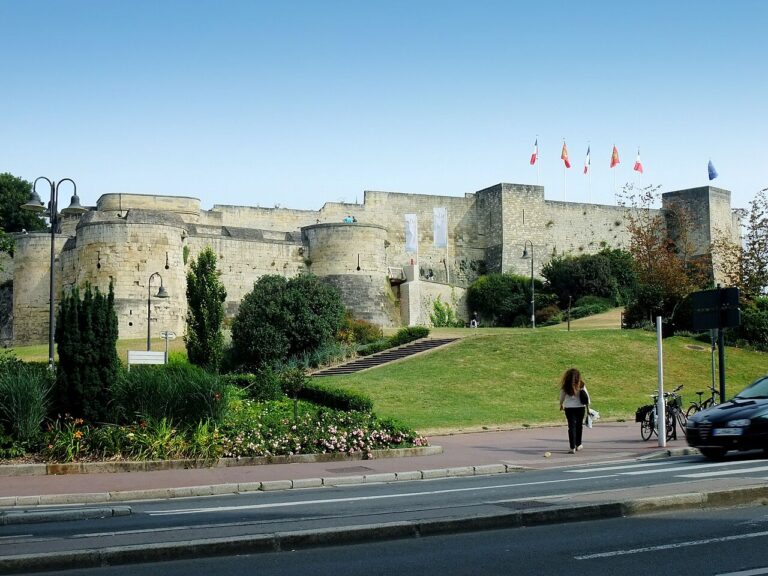 Château de Caen dans le Calvados