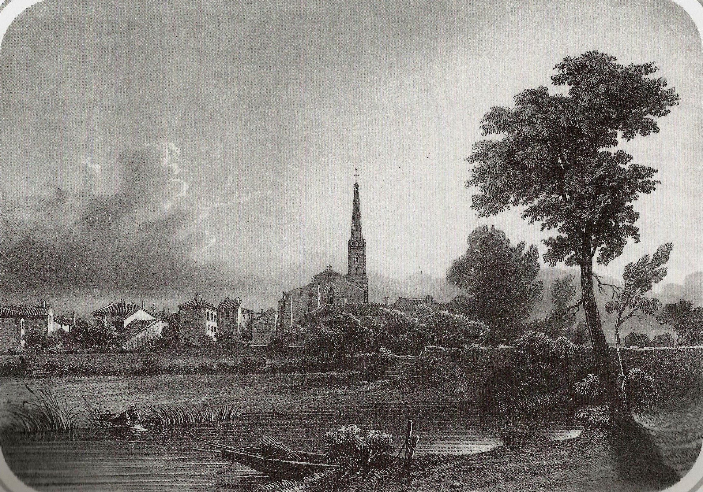Vue de Chantonnay en Vendée