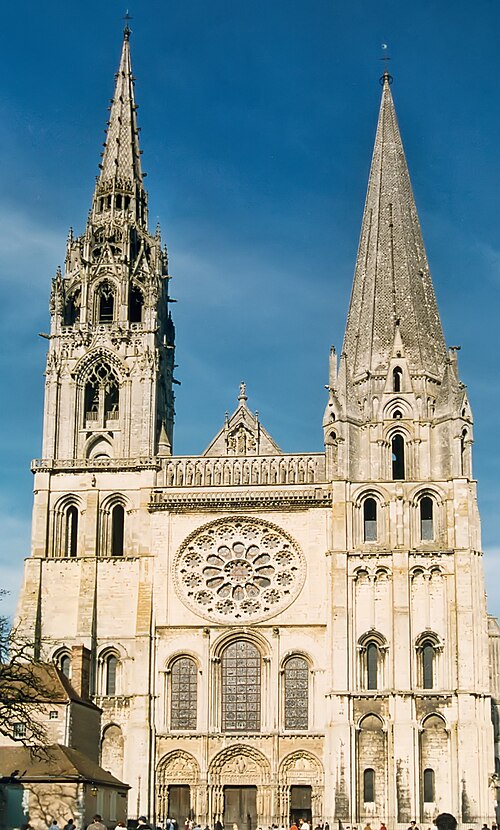 Cathédrale Notre-Dame de Chartres en Eure-et-Loir