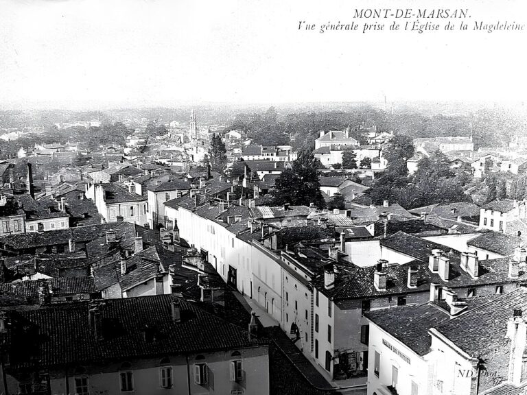 Panorama de Mont-de-Marsan dans les Landes pour illustrer le guide CBD Landes MJ Store