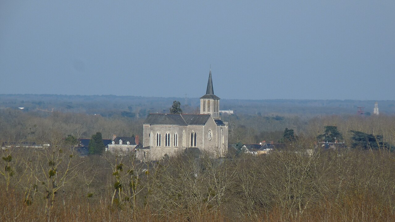 Église Saint-Maurille aux Ponts-de-Cé dans le Maine-et-Loire