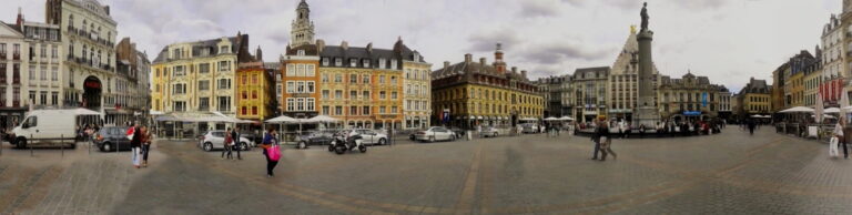 Grand-Place de Lille dans le Nord pour illustrer le guide CBD Nord MJ Store