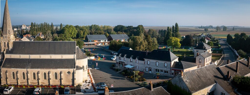 Église de Saint-Amand-Longpré dans le Loir-et-Cher