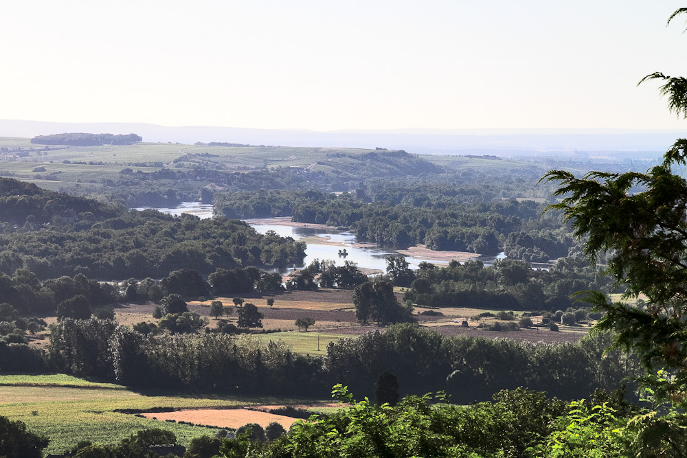 Panorama depuis Sancerre dans le Cher