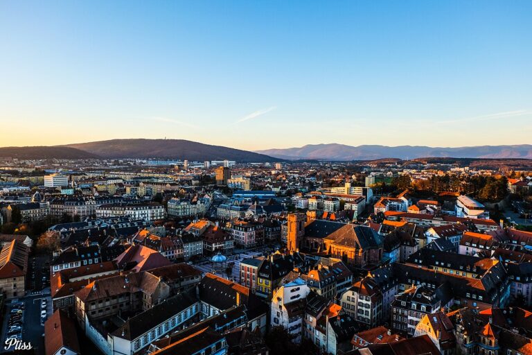 Panorama de Belfort et des Vosges pour illustrer le guide CBD Territoire de Belfort MJ Store