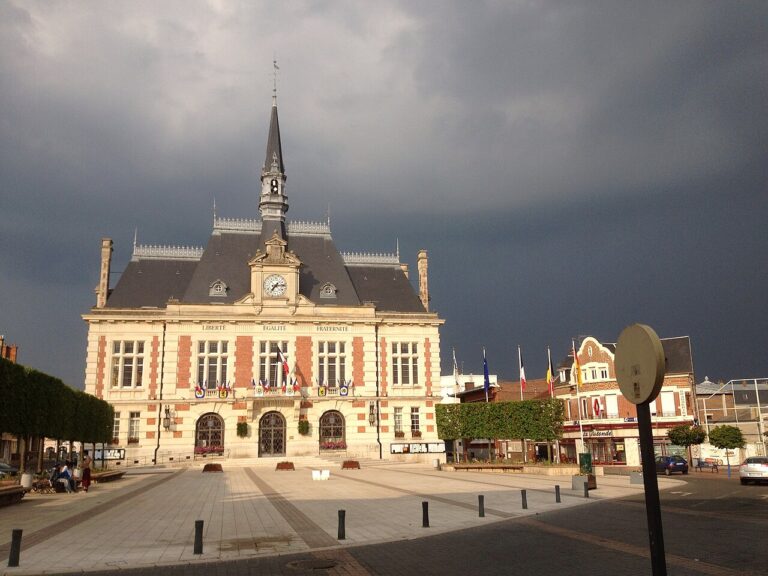 Hôtel de ville de Chauny dans l’Aisne