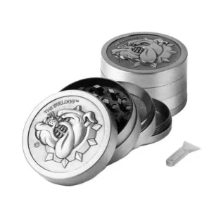 Grinder The Bulldog Amsterdam métal 4 parties 50 mm