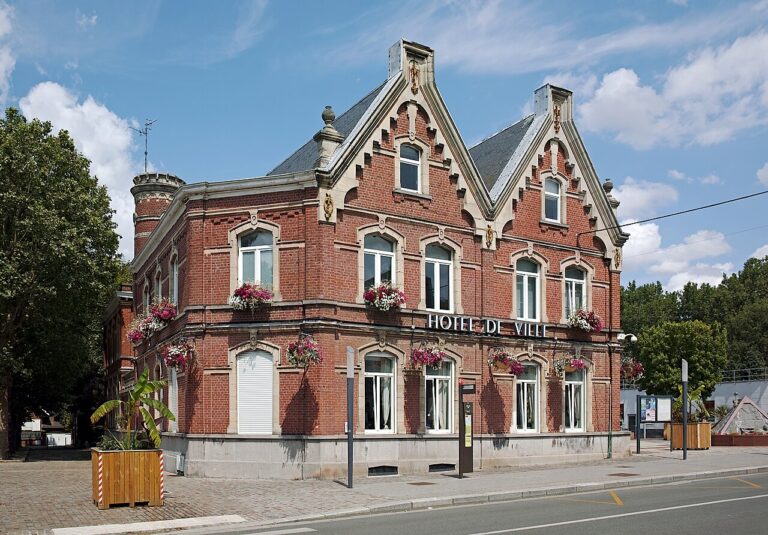 Hôtel de ville d’Halluin dans le Nord