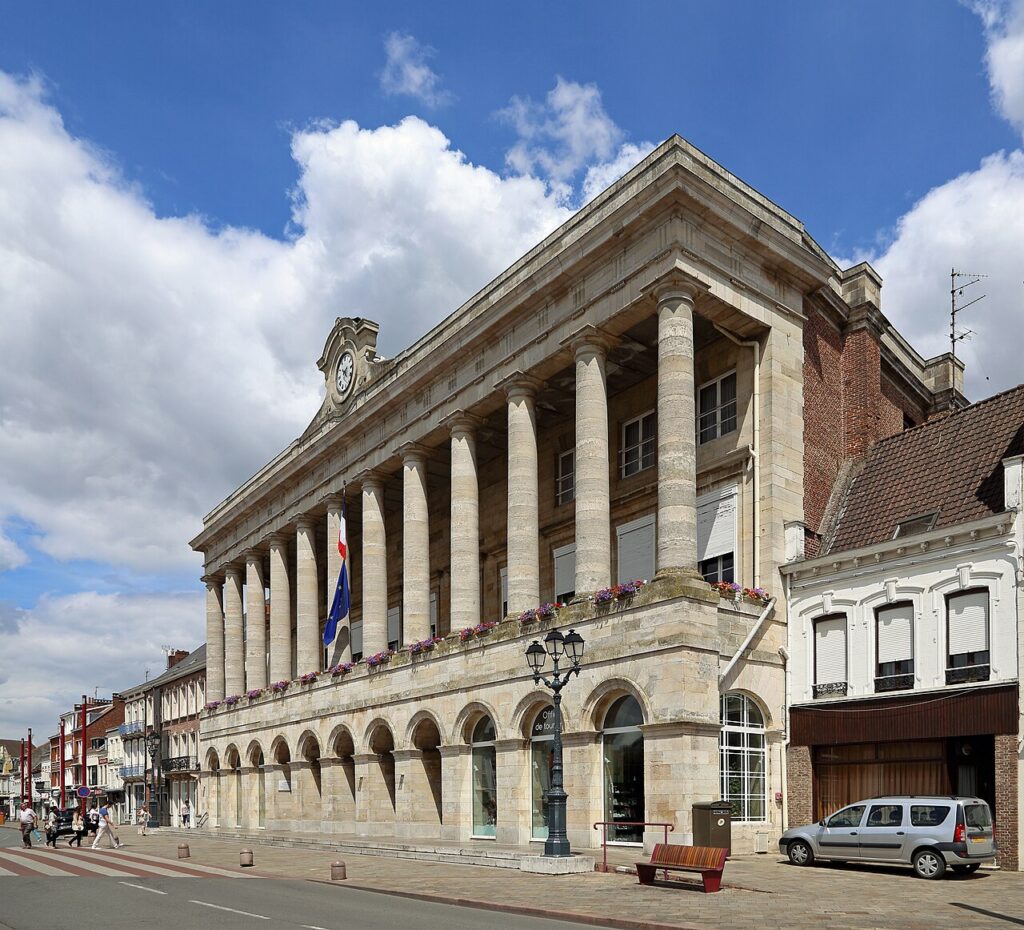 Hôtel de ville d’Hazebrouck dans le Nord