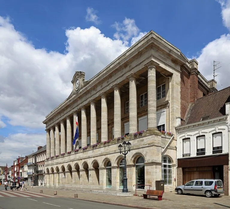 Hôtel de ville d’Hazebrouck dans le Nord