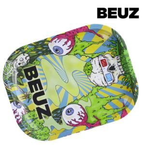 Plateau à rouler en métal BEUZ Skeleton 18 x 14 cm