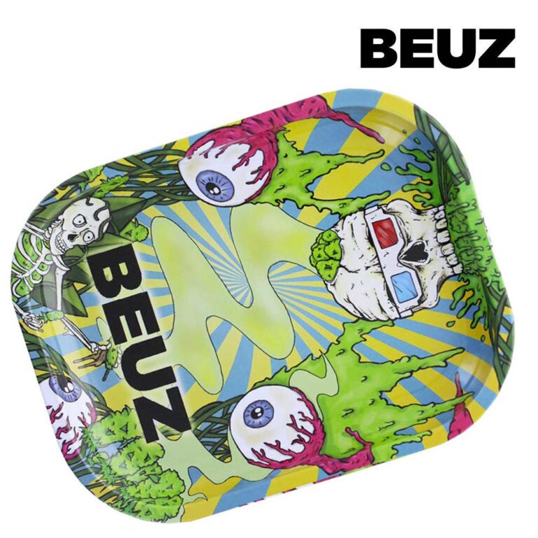 Plateau à rouler en métal BEUZ Skeleton 18 x 14 cm