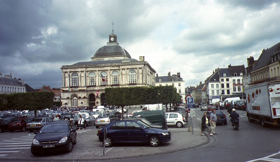 Hôtel de ville de Saint-Omer dans le Pas-de-Calais