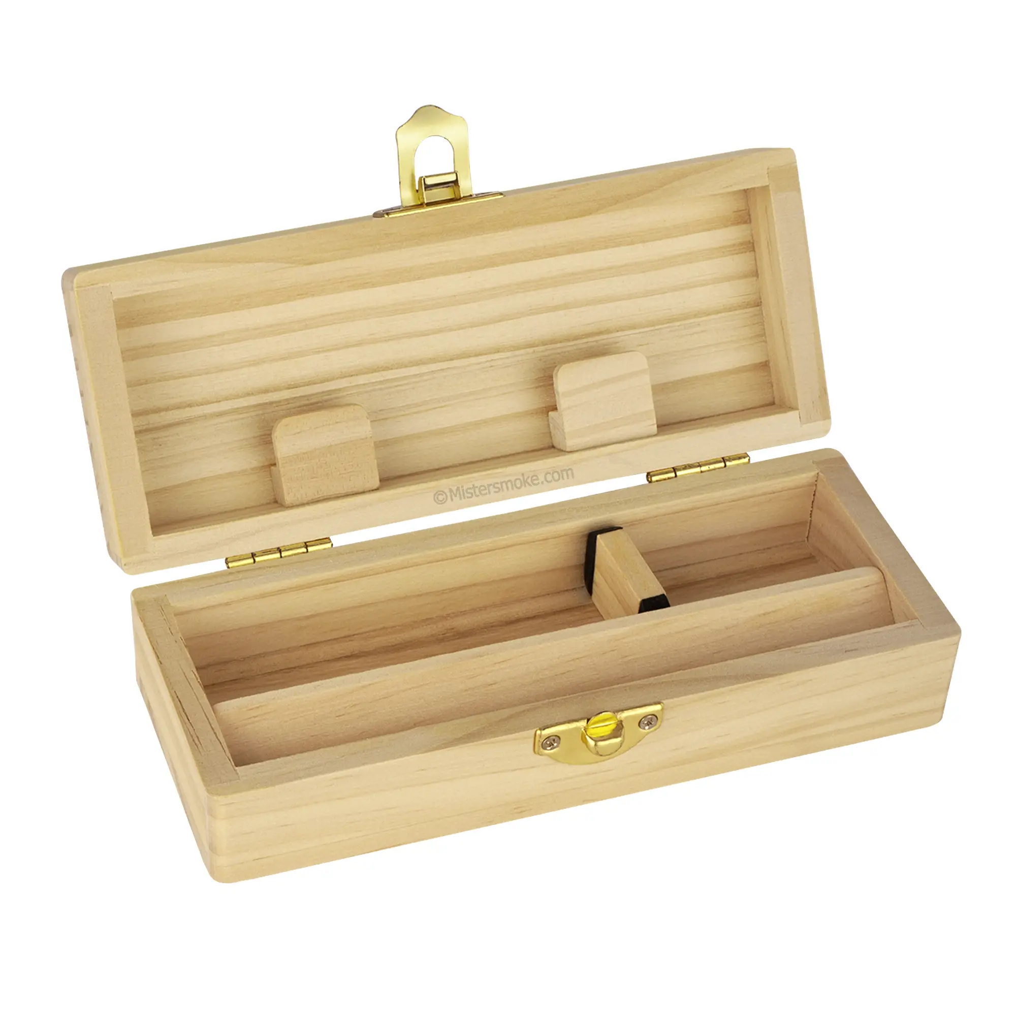 Intérieur Spliff Box Small avec compartiments en bois