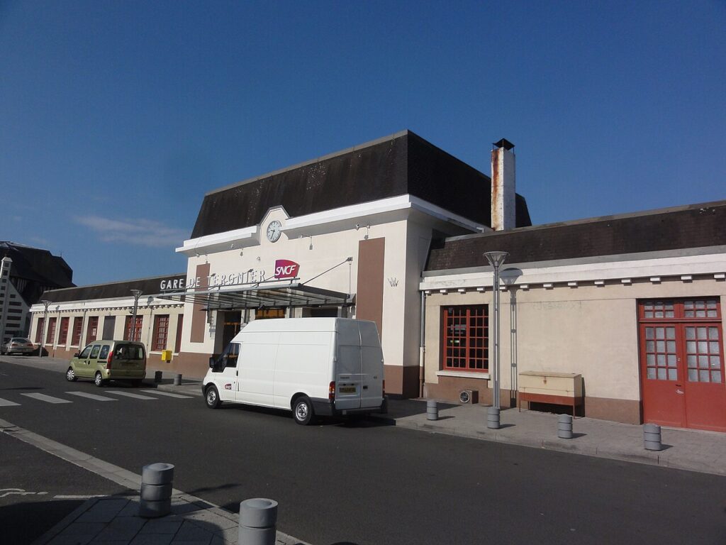 Gare de Tergnier dans l’Aisne