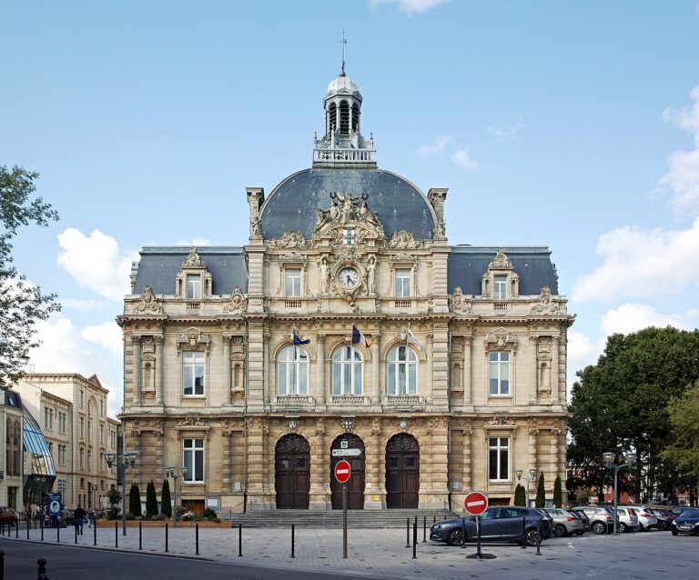 Hôtel de ville de Tourcoing dans le Nord