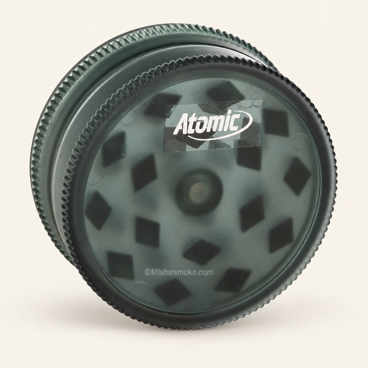 Grinder Atomic PVC 42 mm, photographie du catalogue MJ Store.