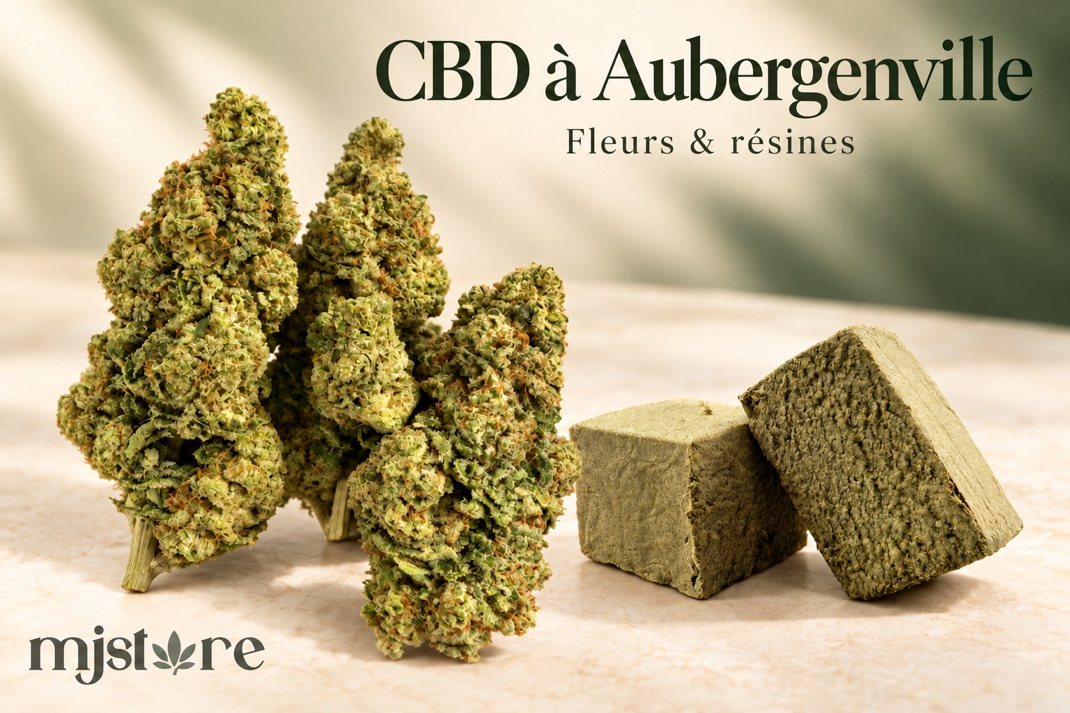 Fleurs et résines CBD du catalogue MJ Store — Aubergenville
