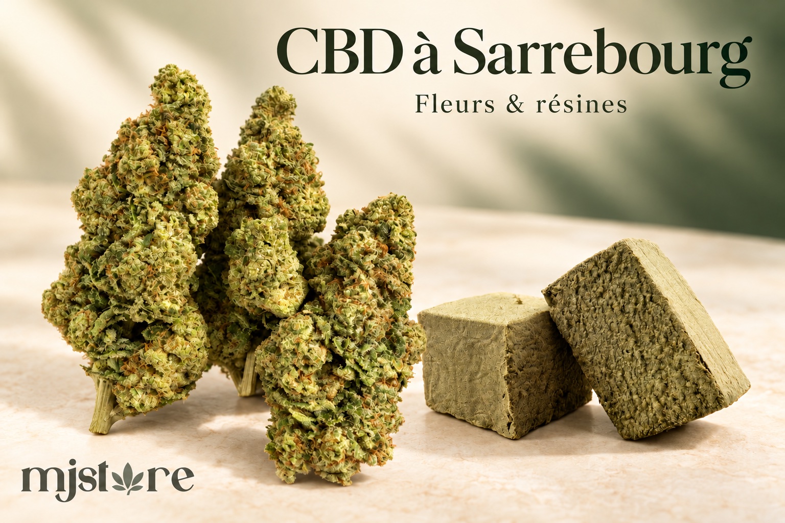 Fleurs et résines du catalogue MJ Store — CBD à Sarrebourg
