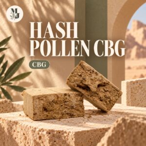 HASH POLLEN CBG — logo MJ Store