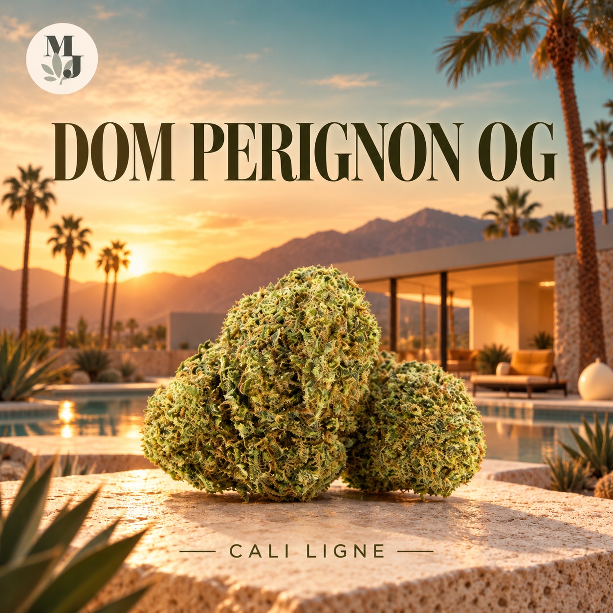 DOM PERIGNON OG — Cali Ligne — logo MJ Store