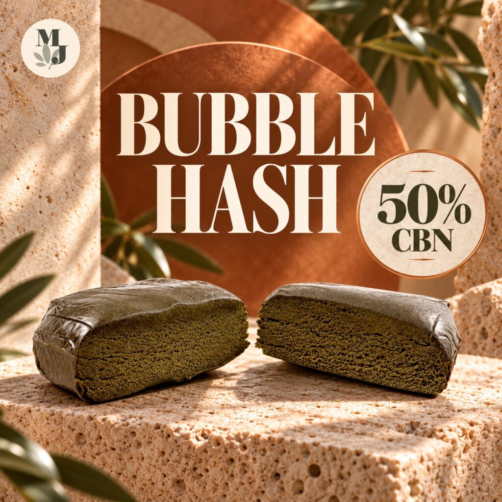 BUBBLE HASH 50 % CBN