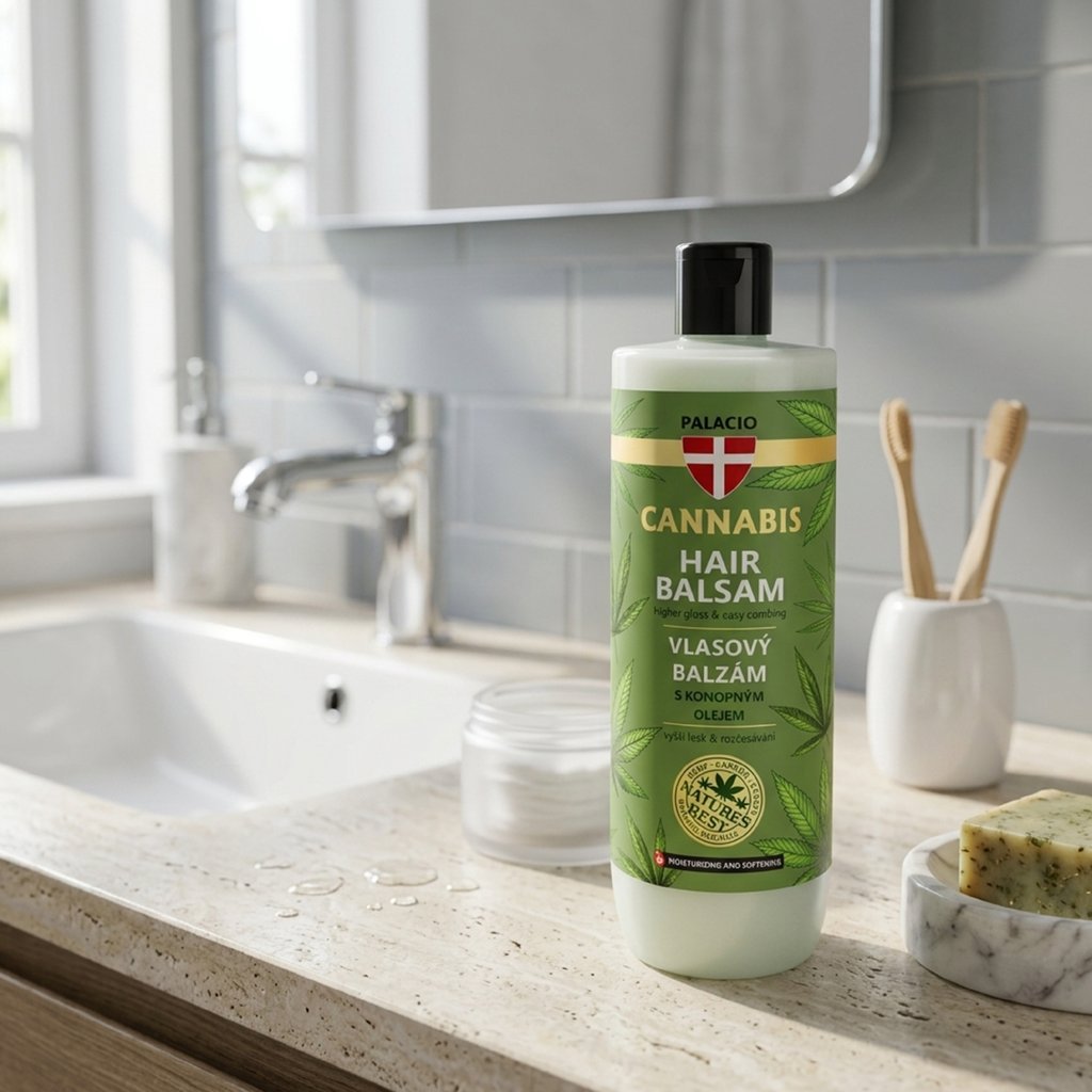 Après-shampooing Palacio au chanvre 500 ml