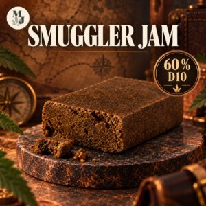 SMUGGLER JAM — visuel commercial MJ Store